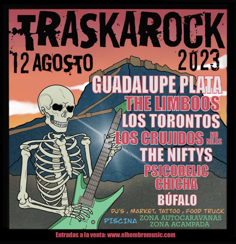 Cartel Traska Rock cuadrado